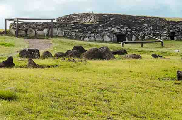 182 - Chile - isla de Rapa Nui o Pascua - Orongo